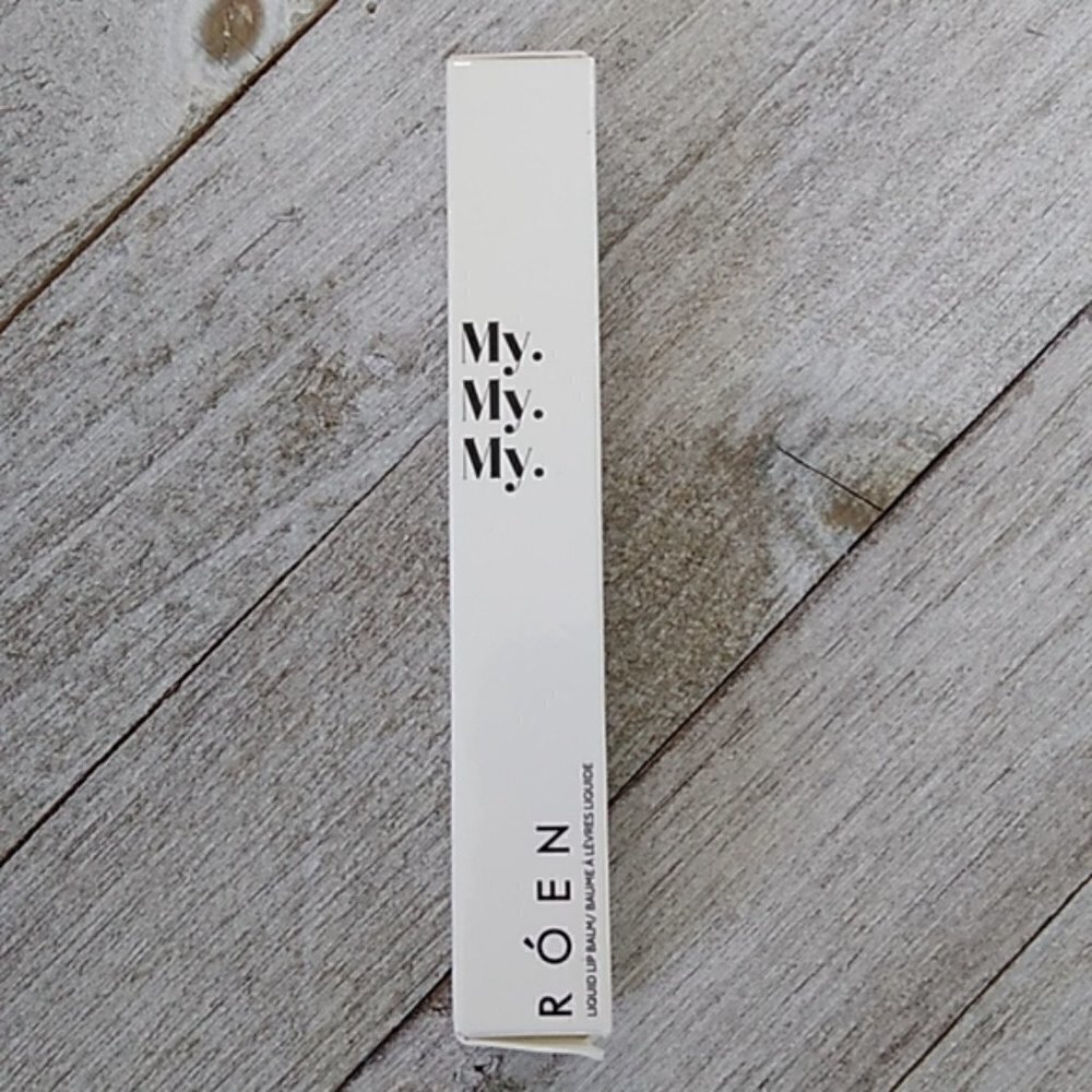 NIB RÓEN BEAUTY Kiss My Liquid Lip Balm in Scout (Deep Berry) - Picture 4 of 10